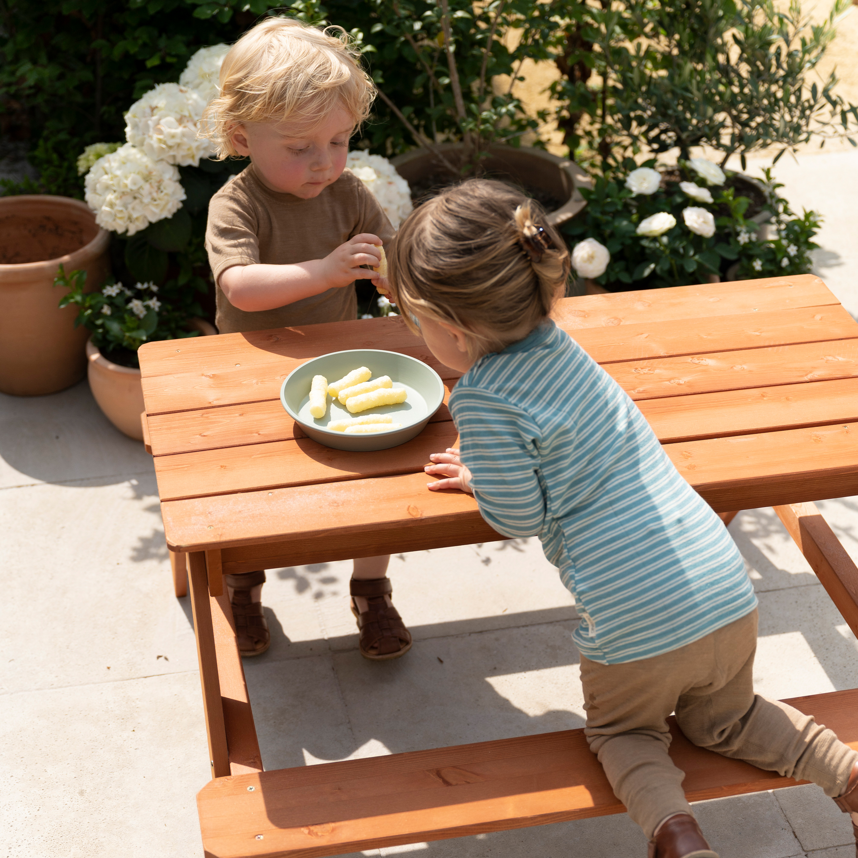 Dave Sand & Water Picnic Table Brown