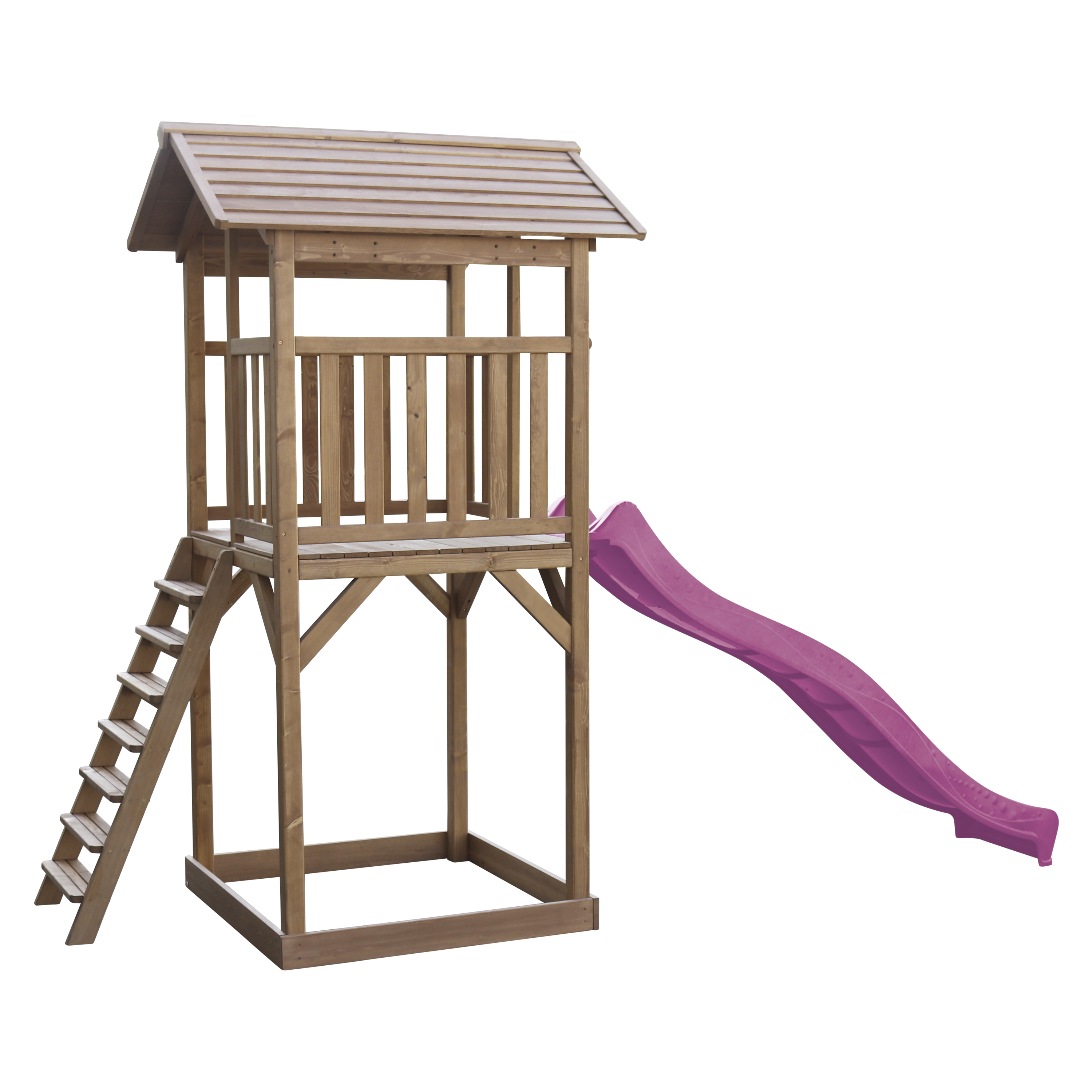 Beach Tower Brown - Purple Slide