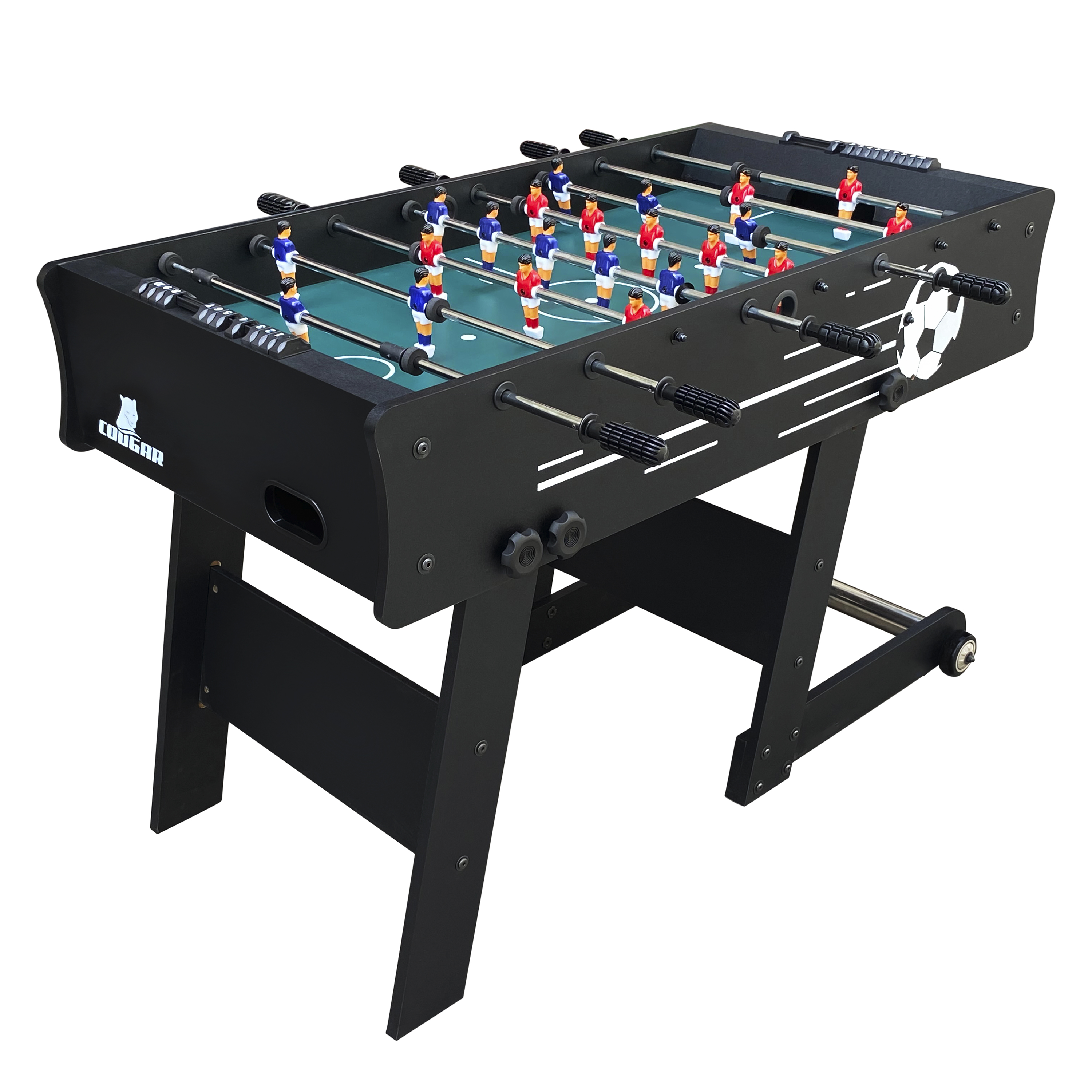 Scorpion Kick TS Folding Football Table Black