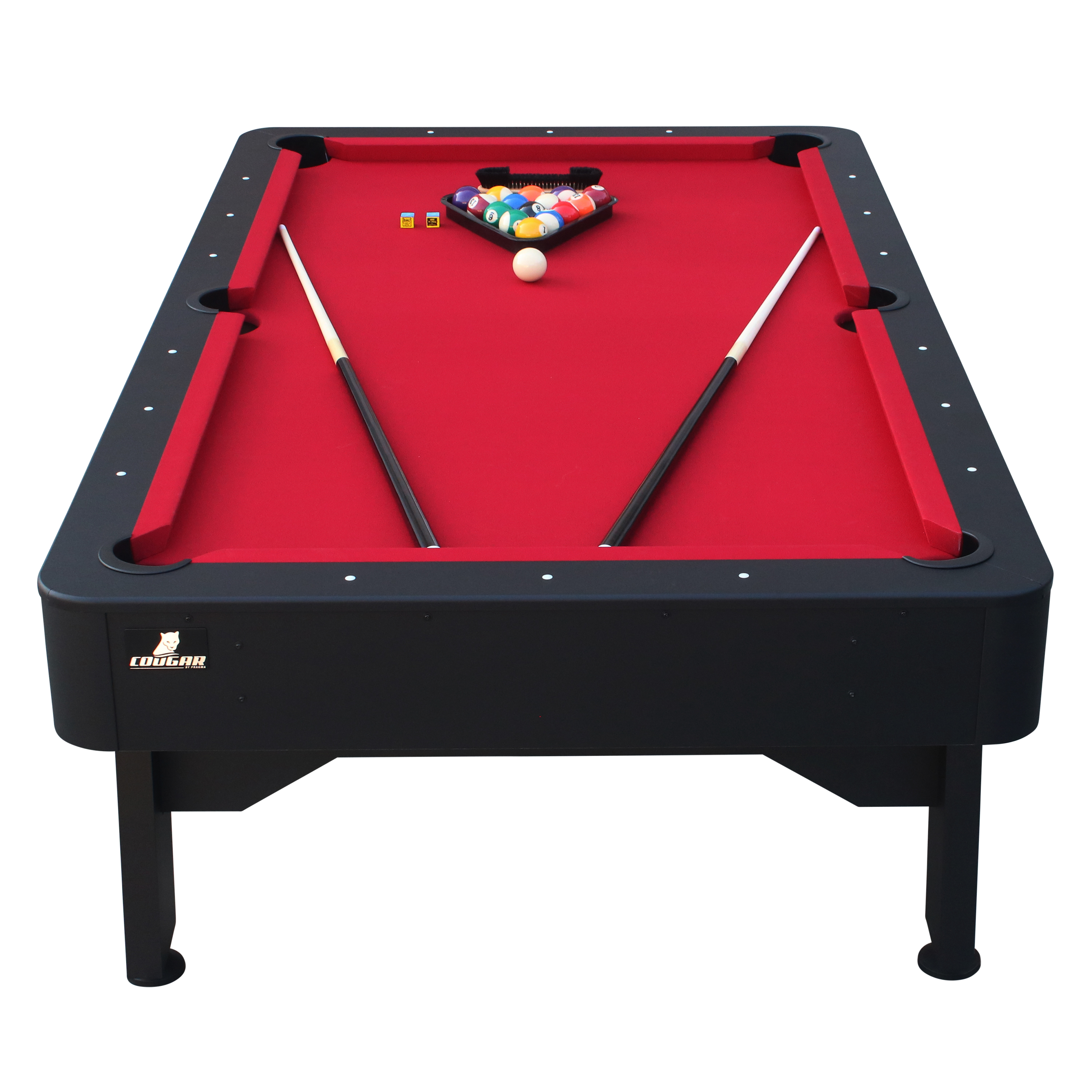 Arch Pro Pool Table Black/Red