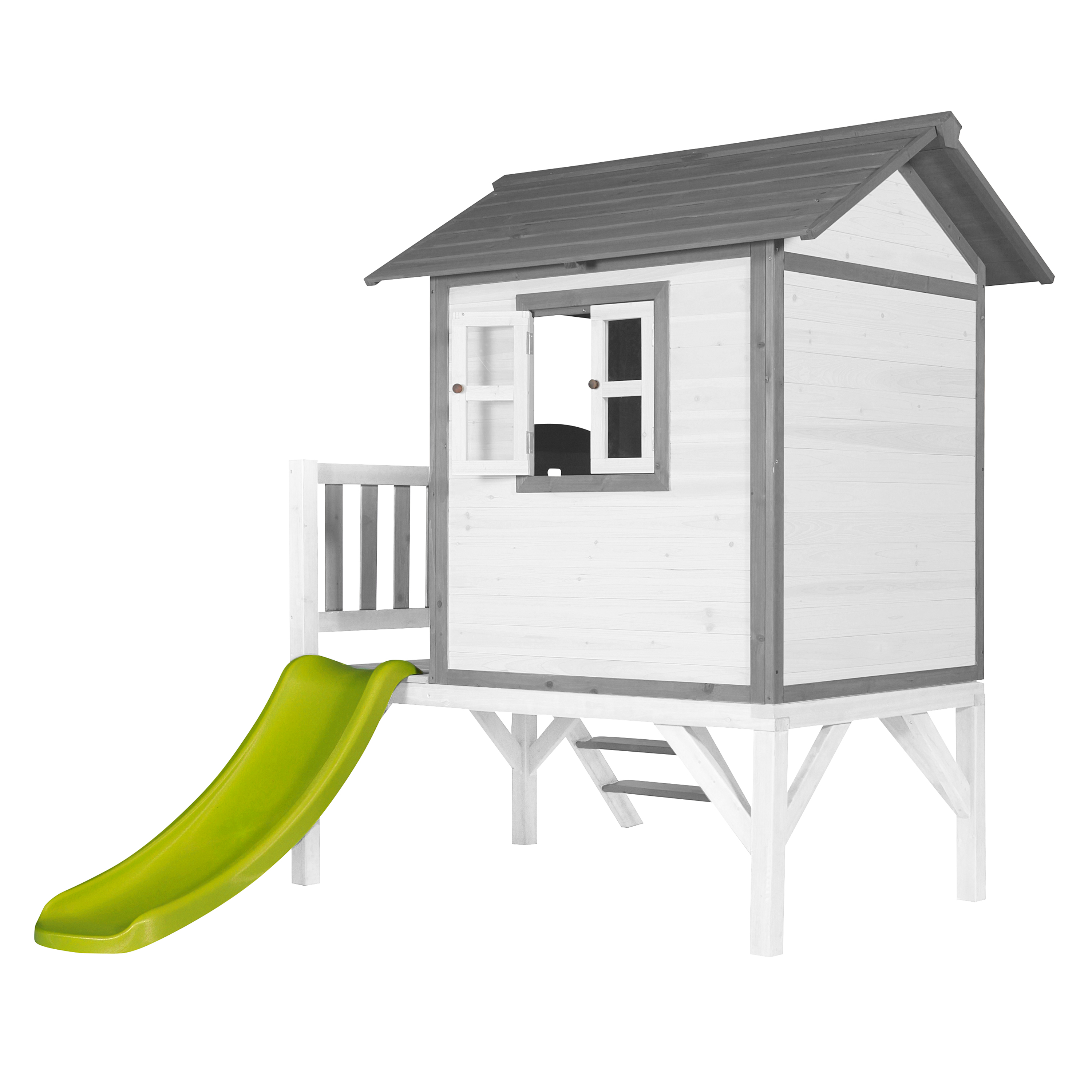 Lodge XL Playhouse Classic - Lime Green Slide