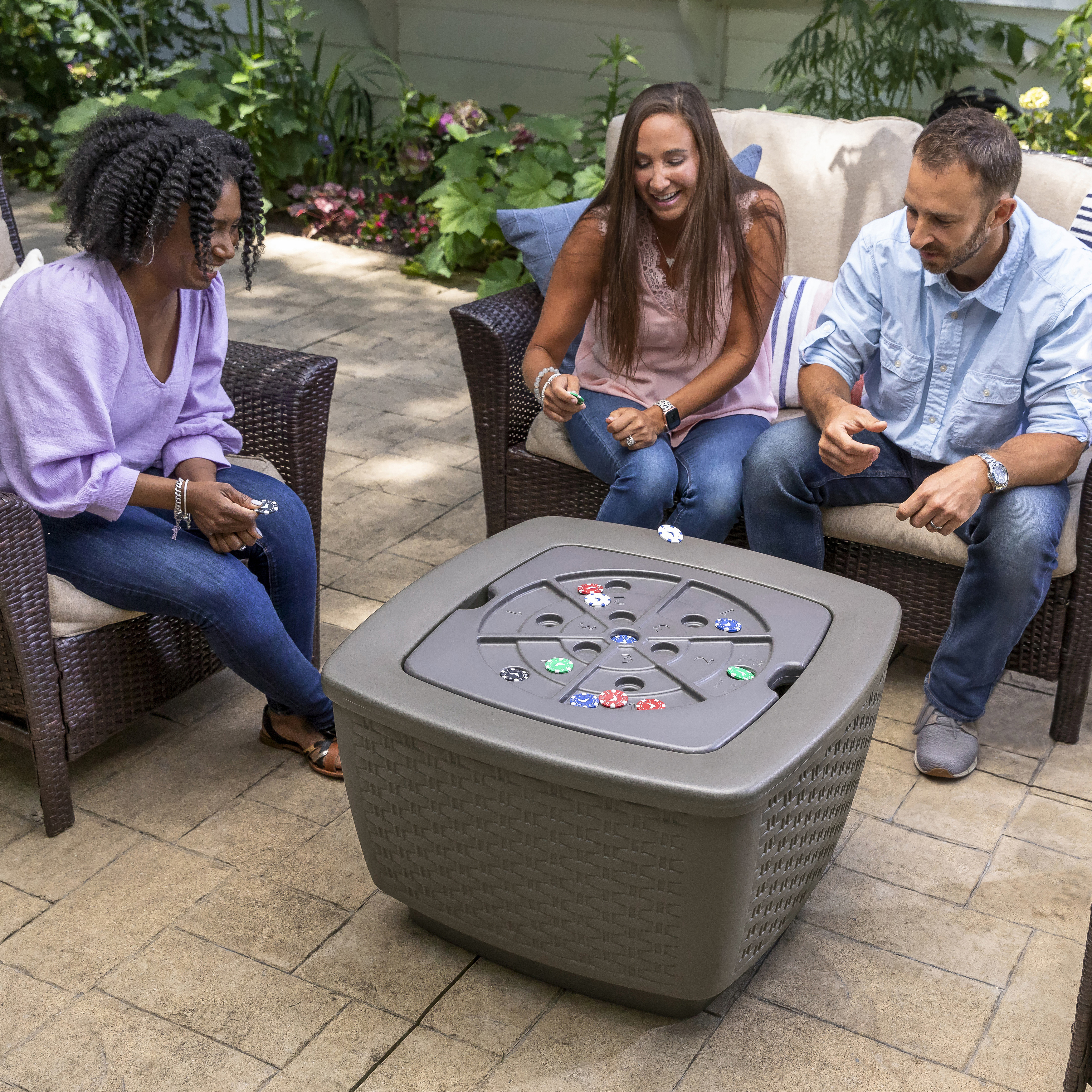 Just Chillin’ Patio Table & Ice Bin