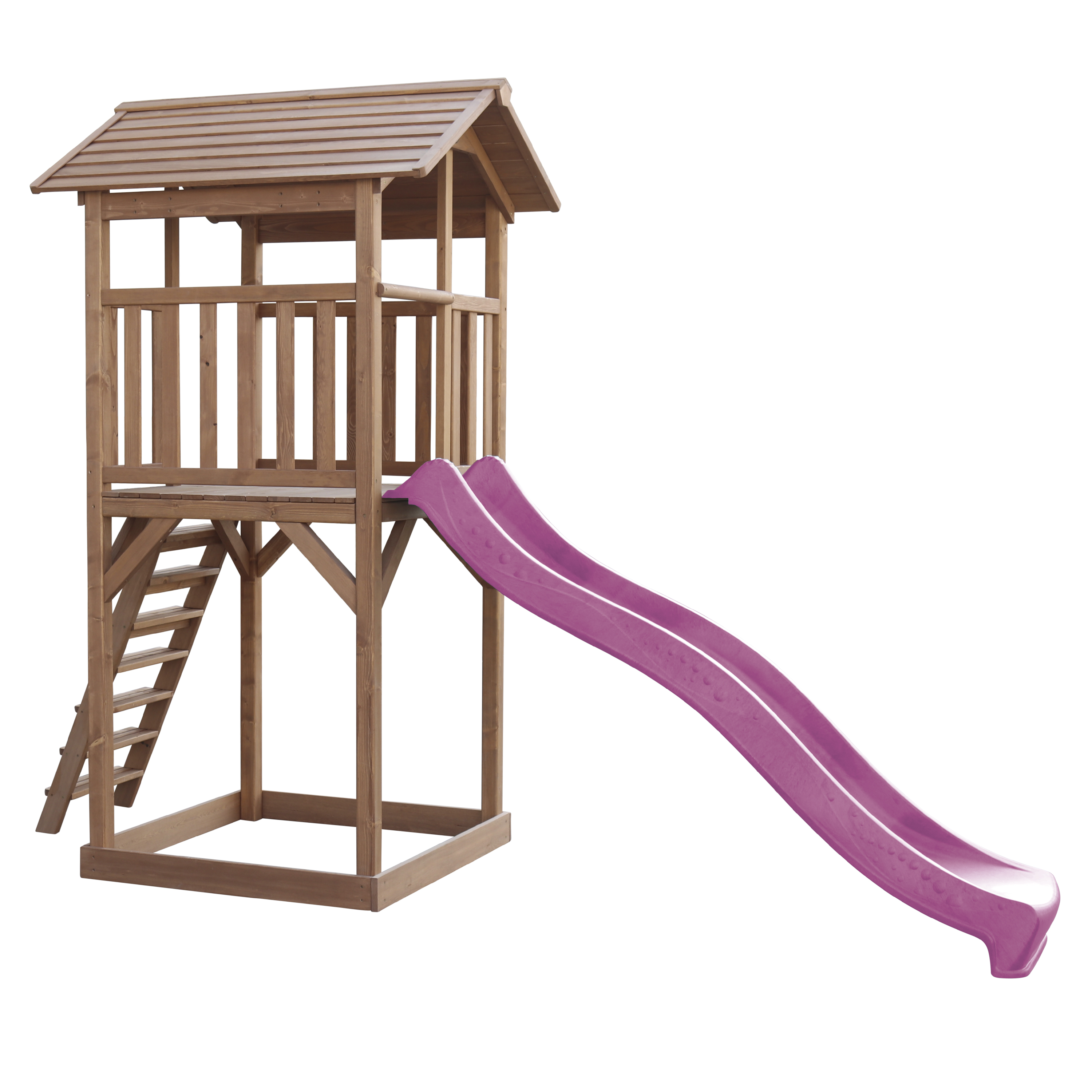 Beach Tower Brown - Purple Slide