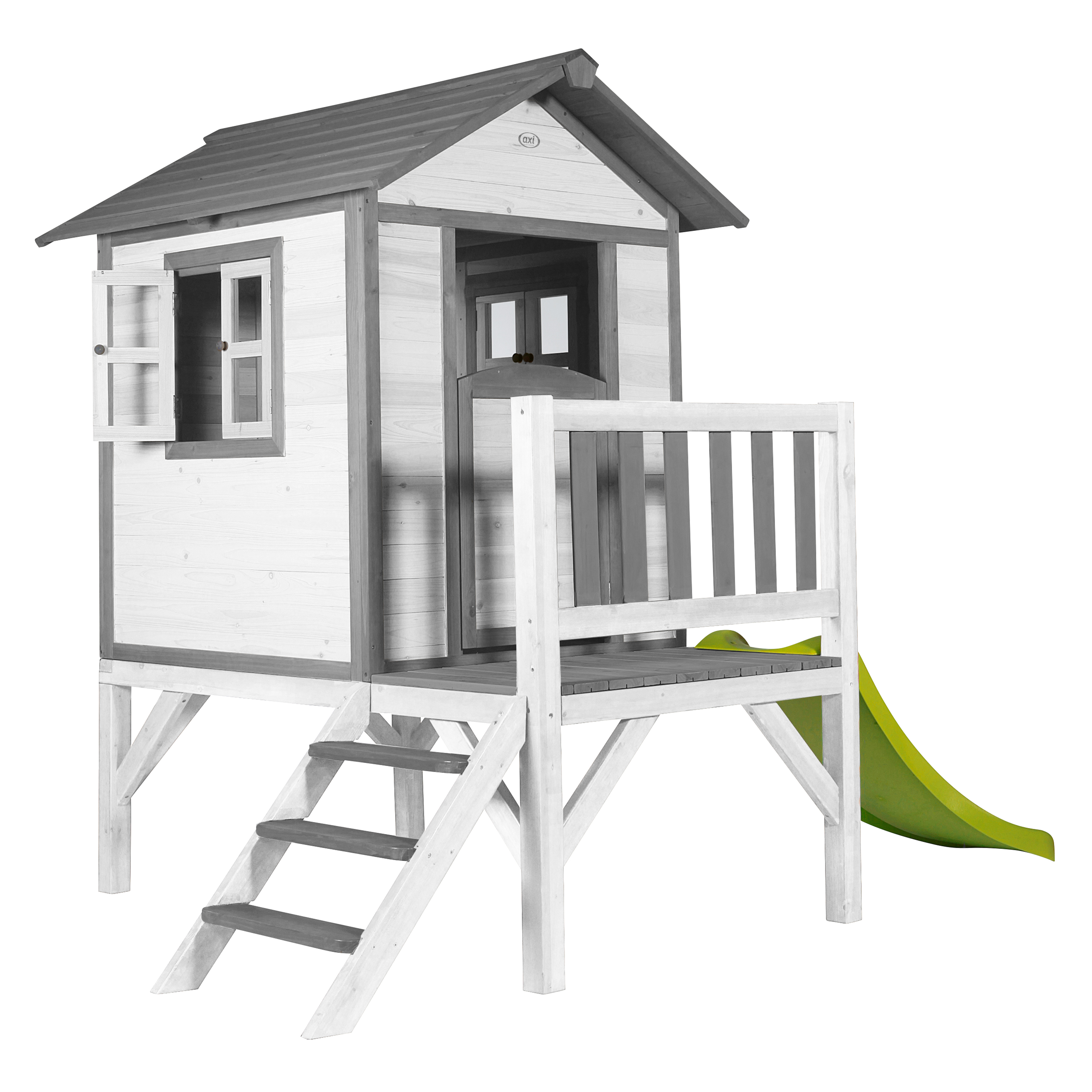 Lodge XL Playhouse Classic - Lime Green Slide