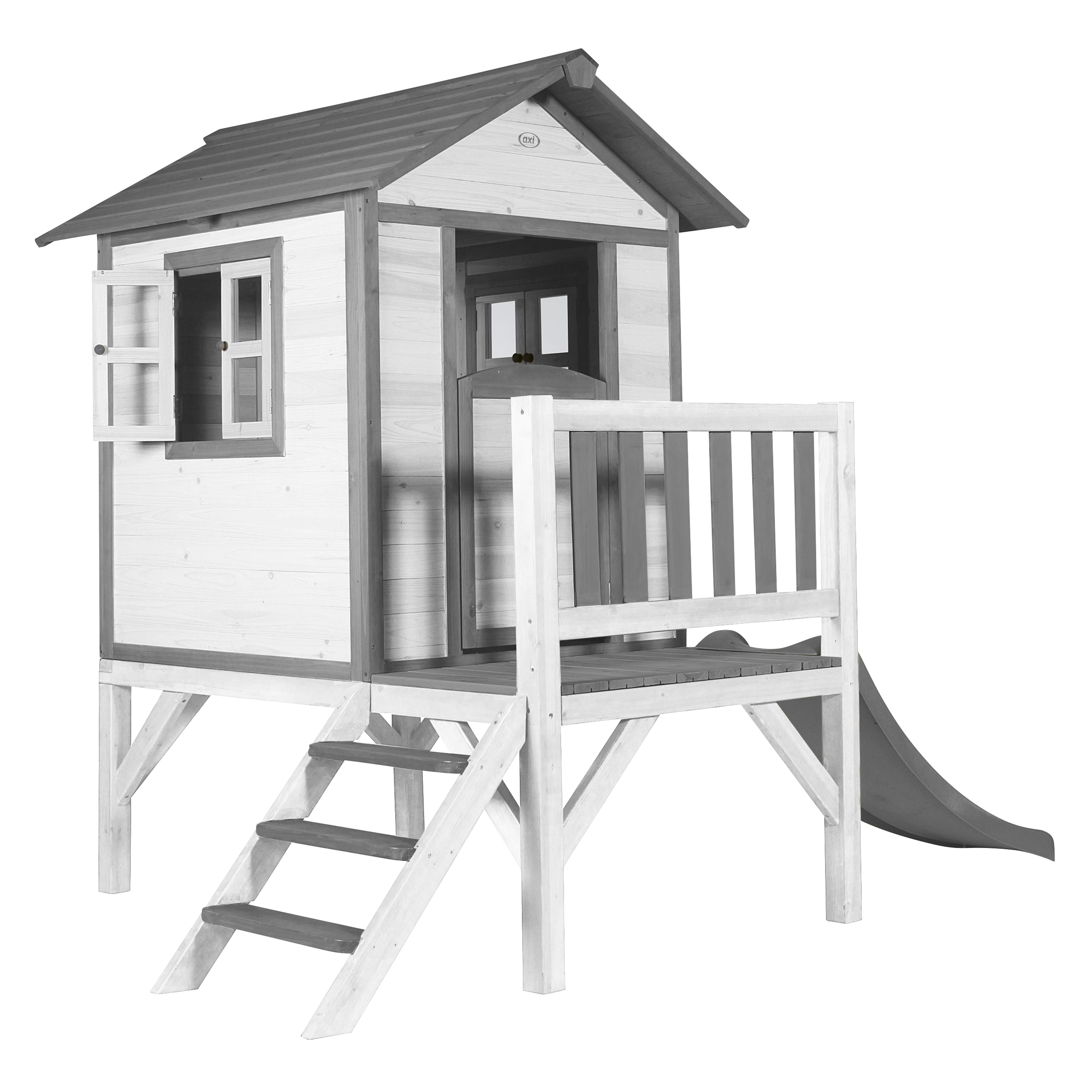 Lodge XL Playhouse Classic - Grey Slide