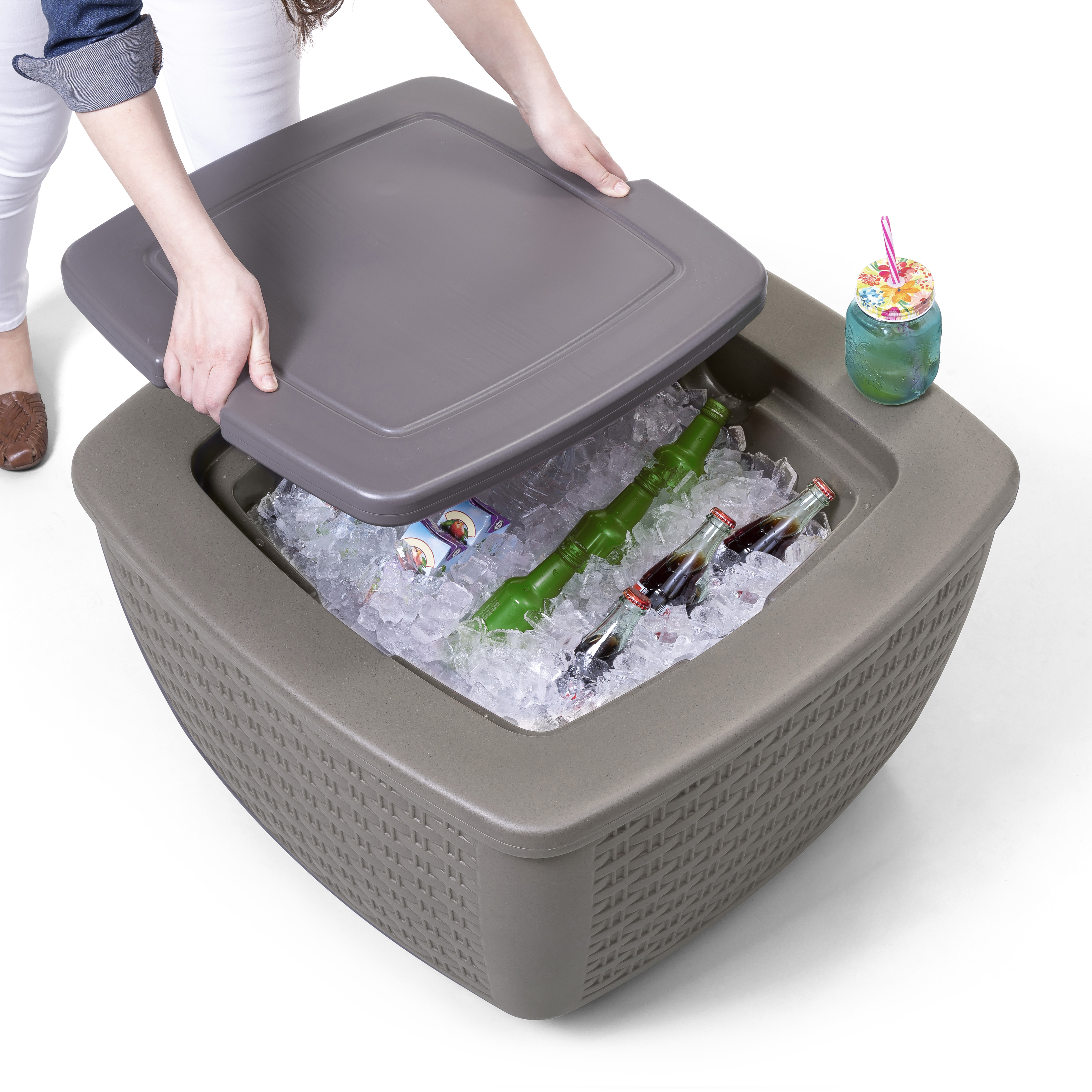 Just Chillin’ Patio Table & Ice Bin