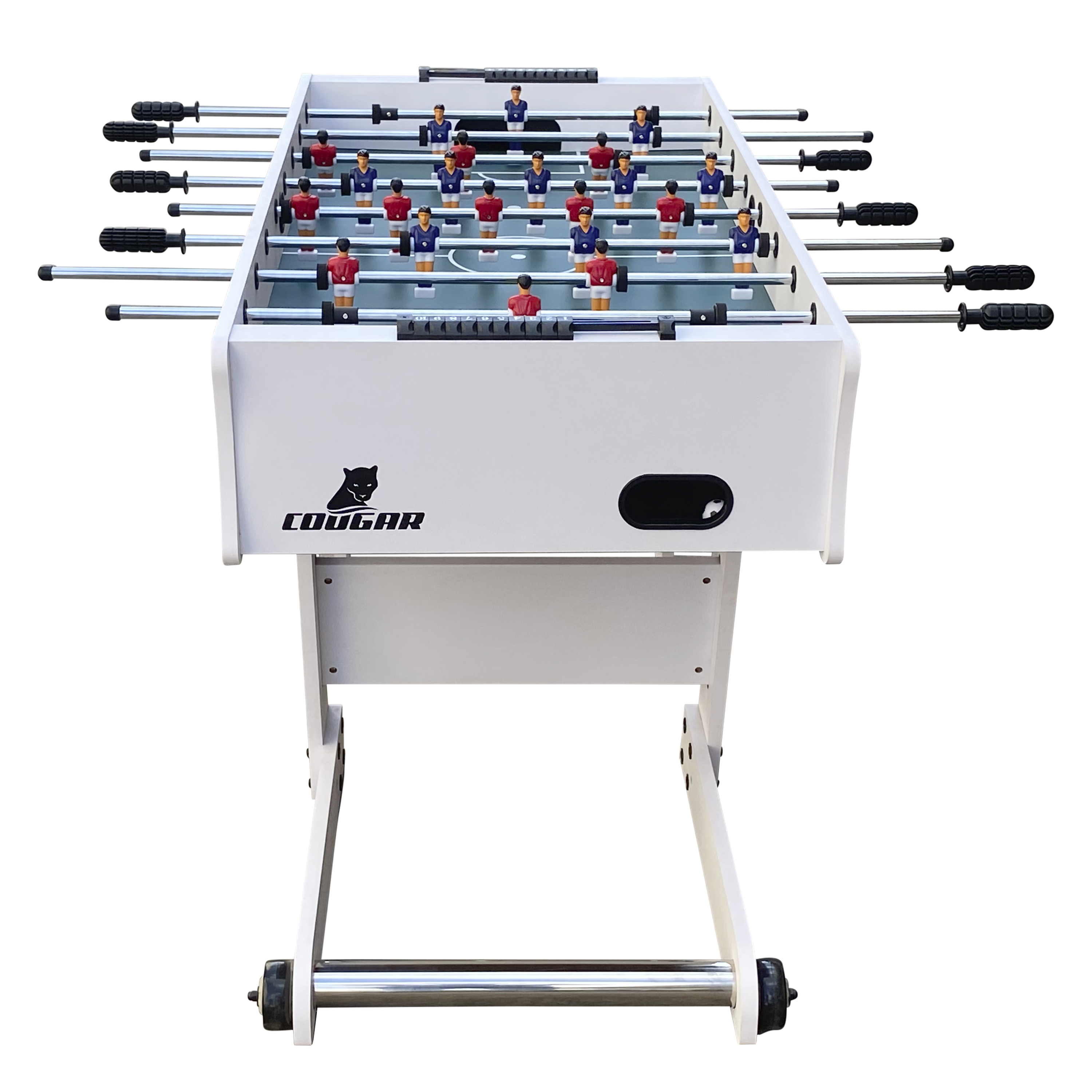 Scorpion Kick Folding Football Table White