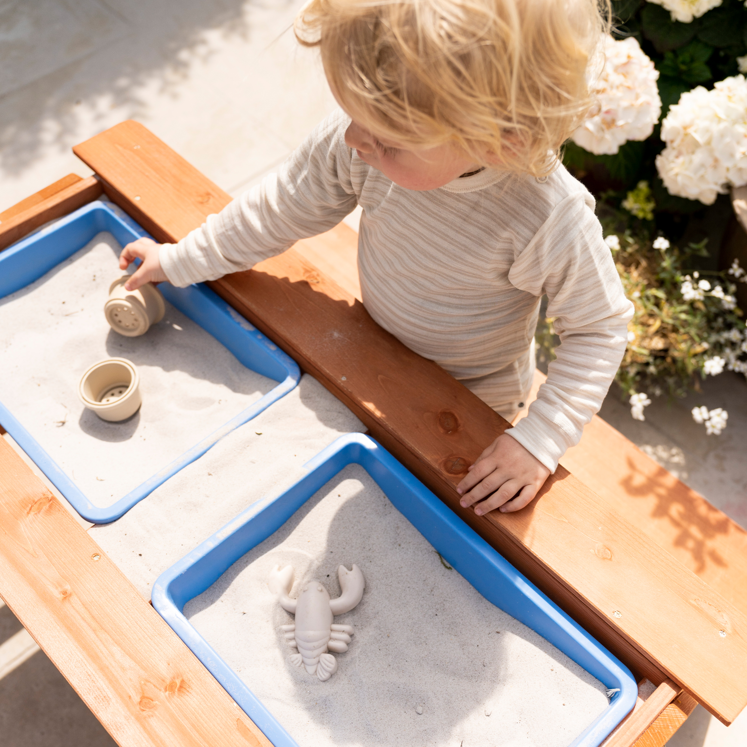 Dave Sand & Water Picnic Table Brown