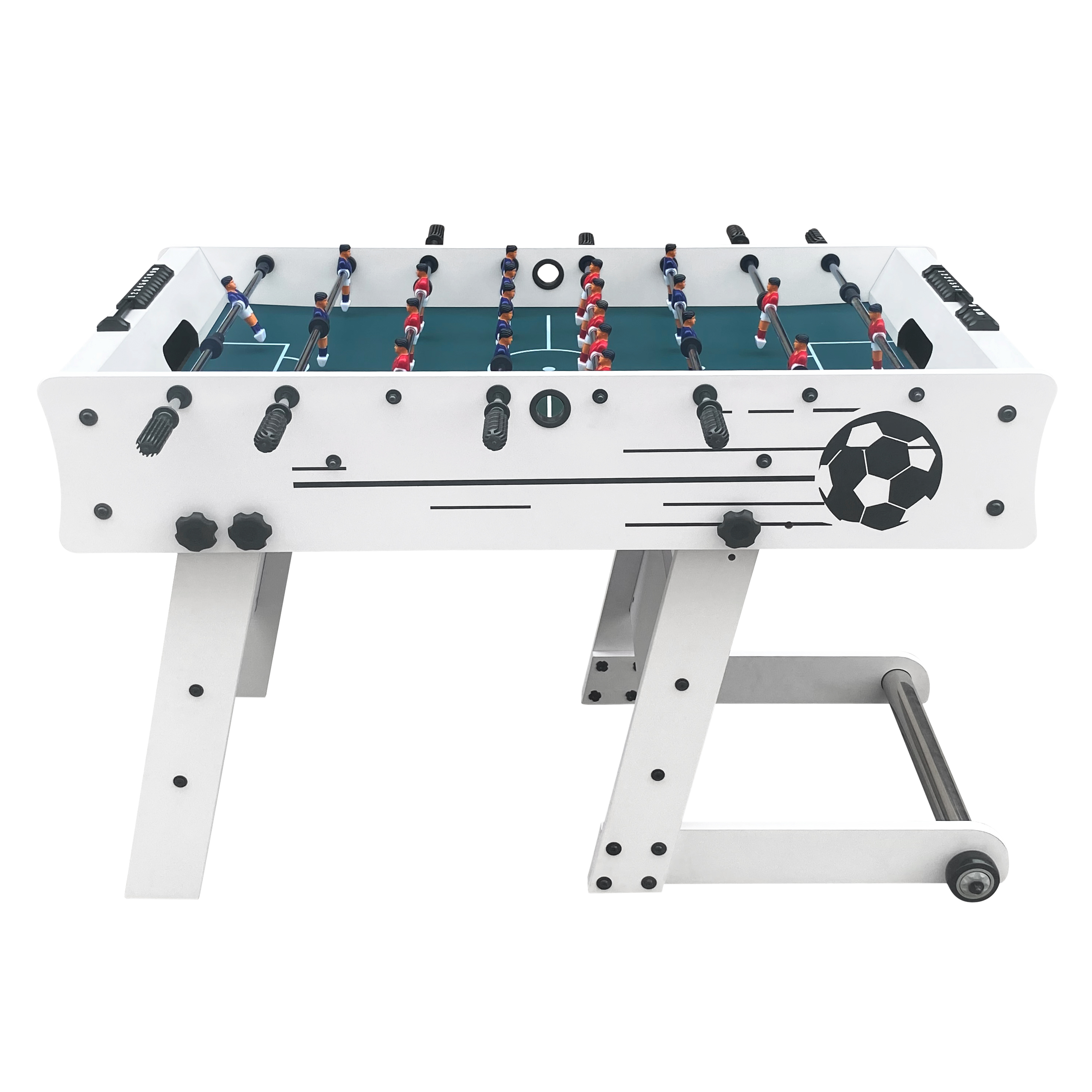 Scorpion Kick TS Folding Football Table White