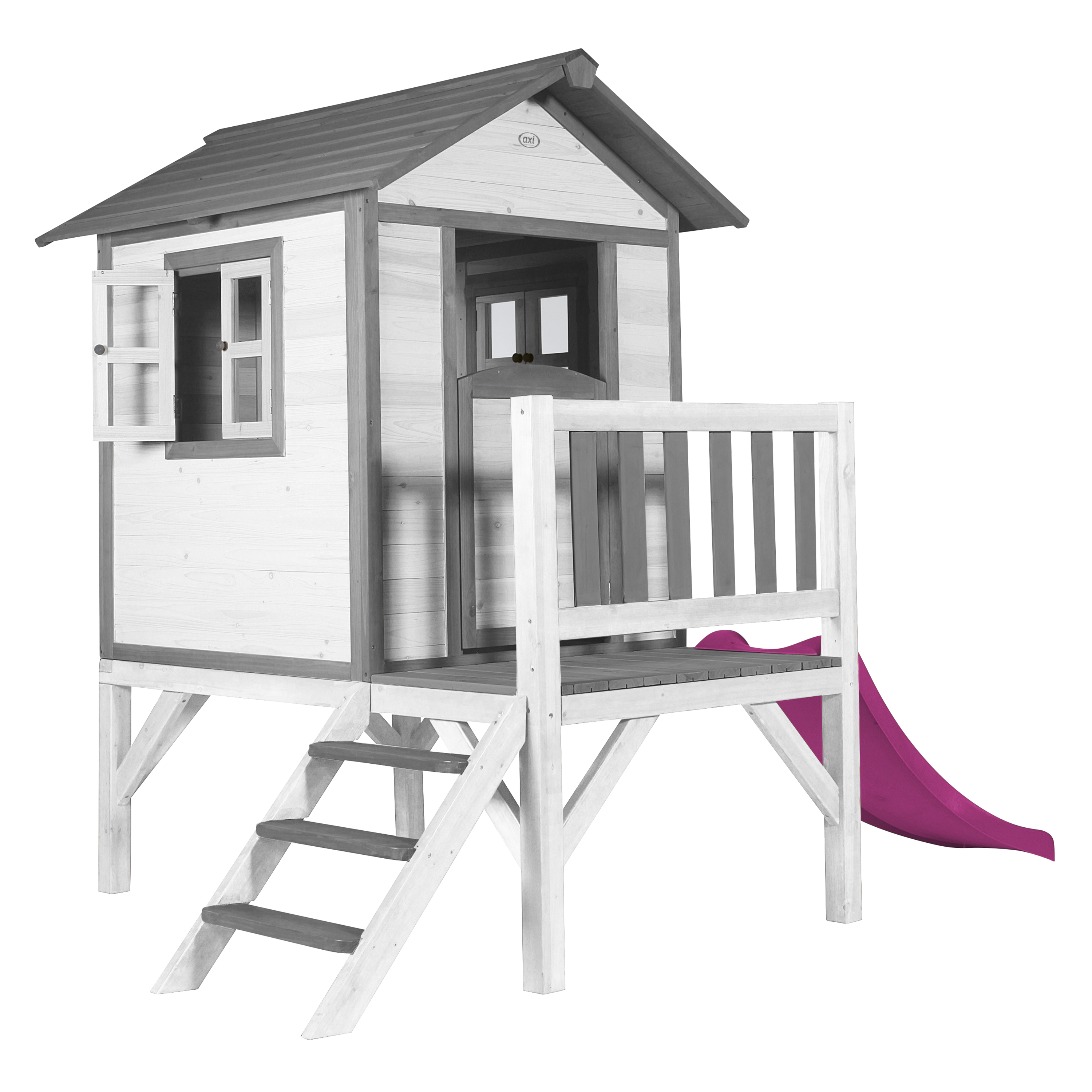 Lodge XL Playhouse Classic - Purple Slide