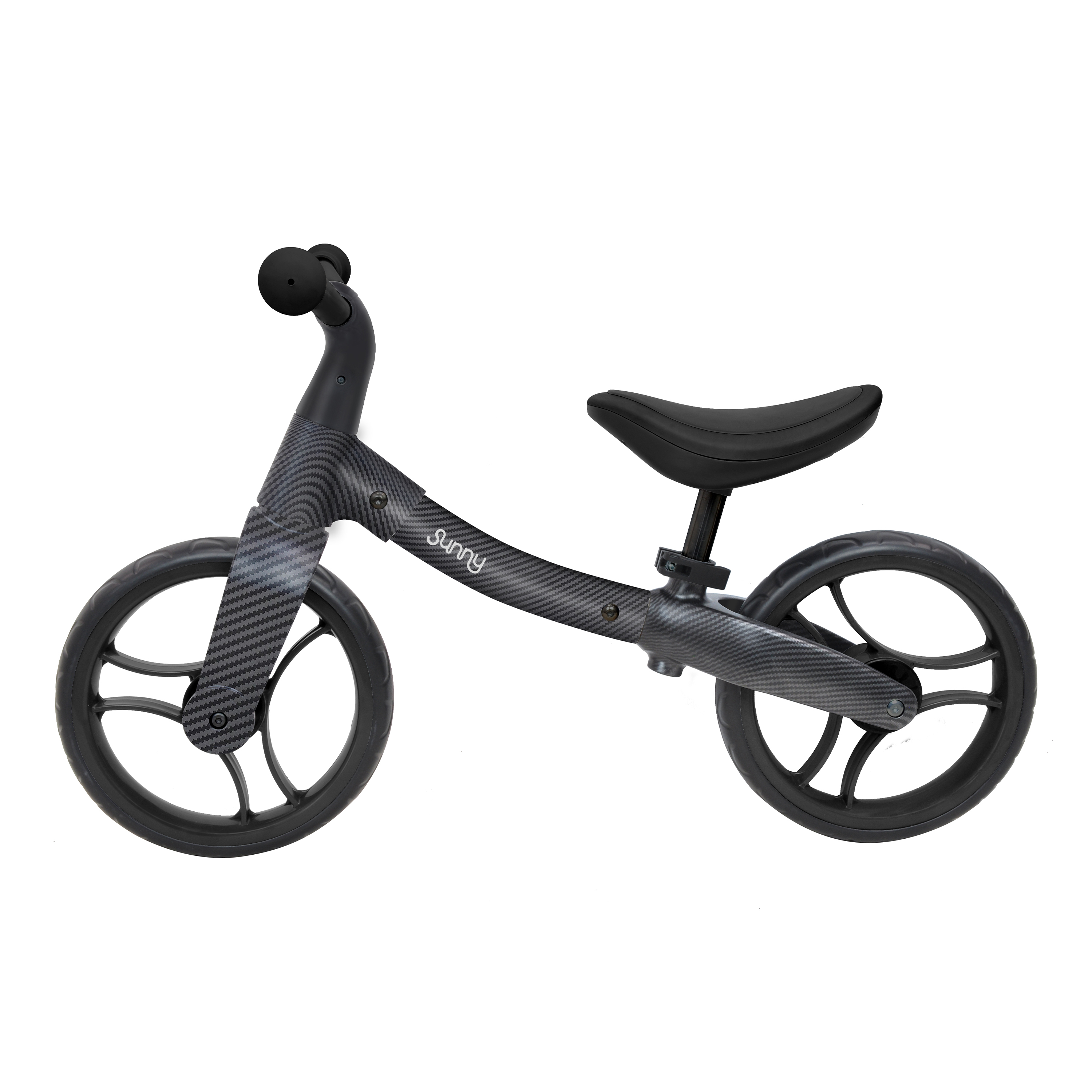 Balance Bike 3000 Metalen Loopfiets met Carbon Fiber Look