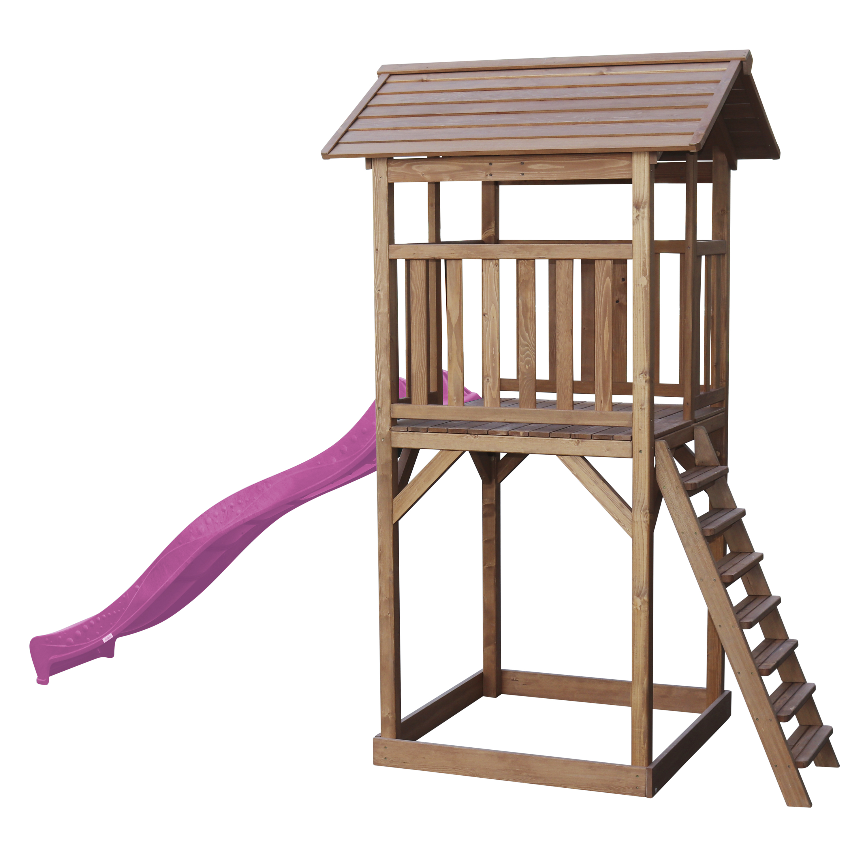 Beach Tower Brown - Purple Slide