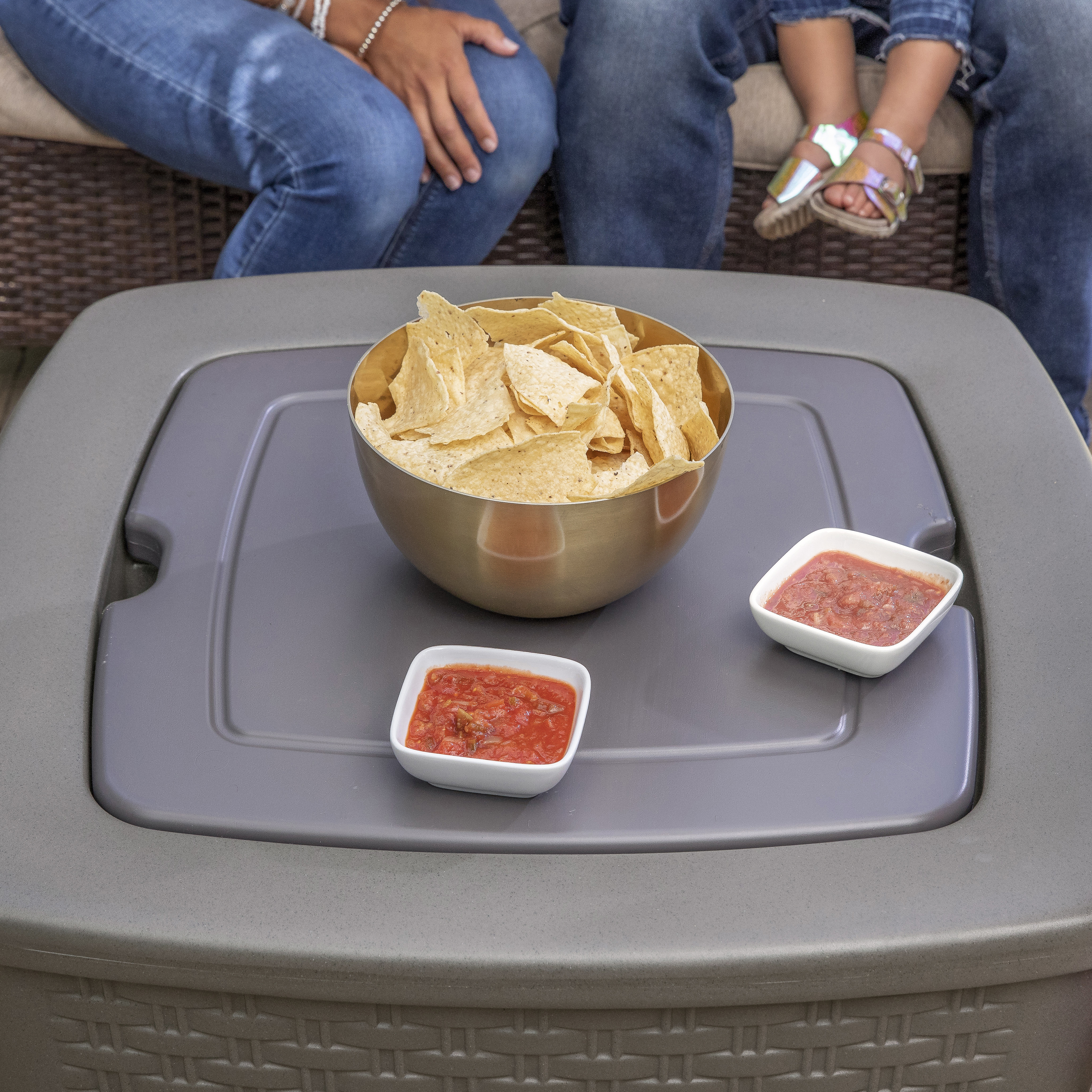 Just Chillin’ Patio Table & Ice Bin