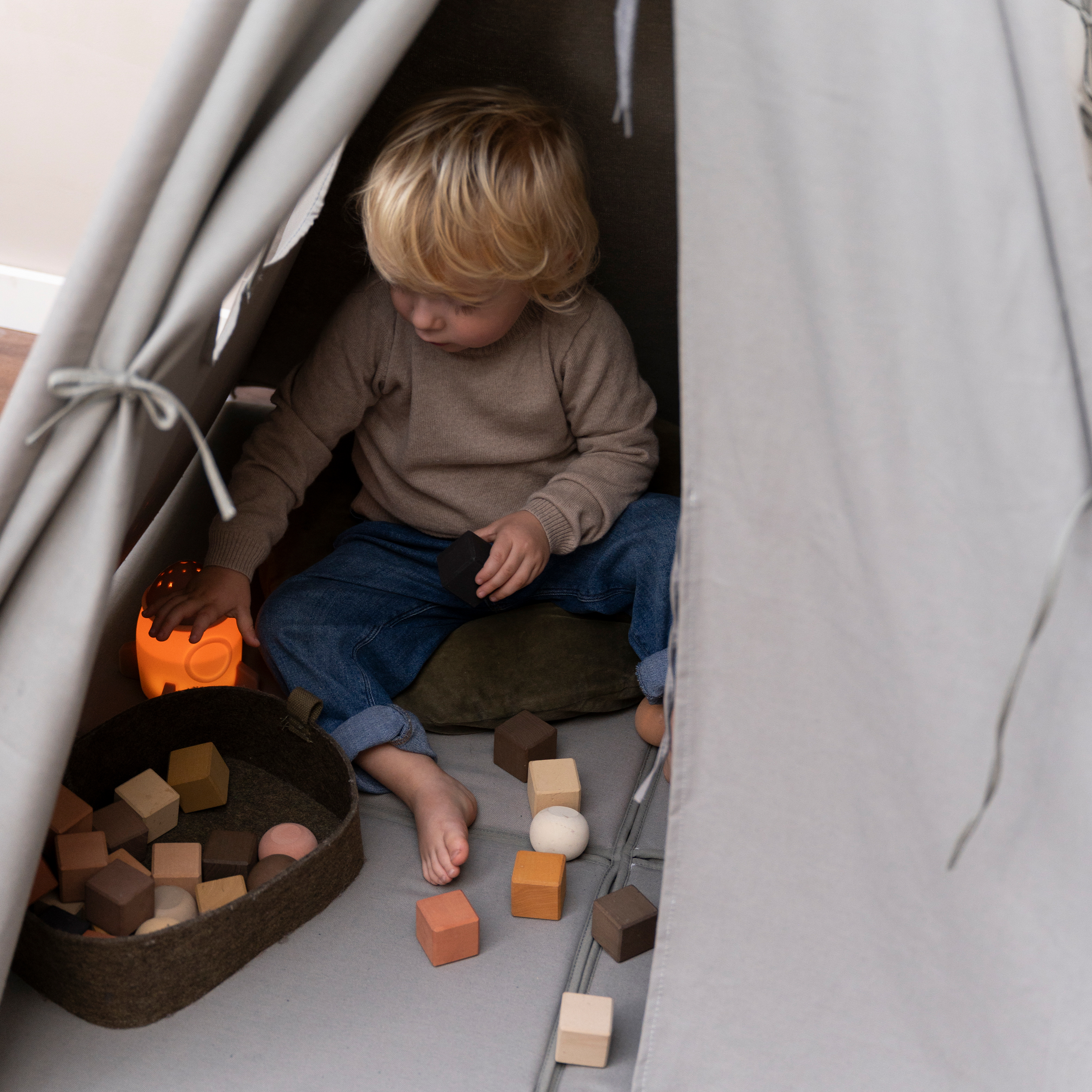 Alba Teepee Tent Grey