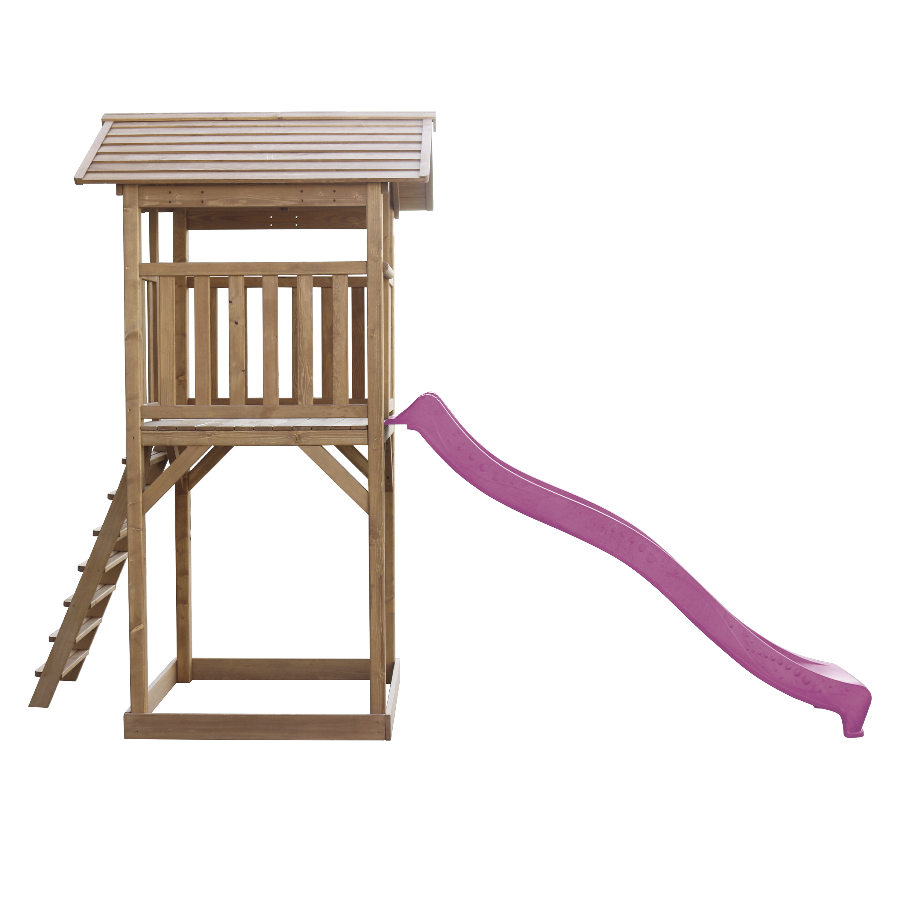 Beach Tower Brown - Purple Slide