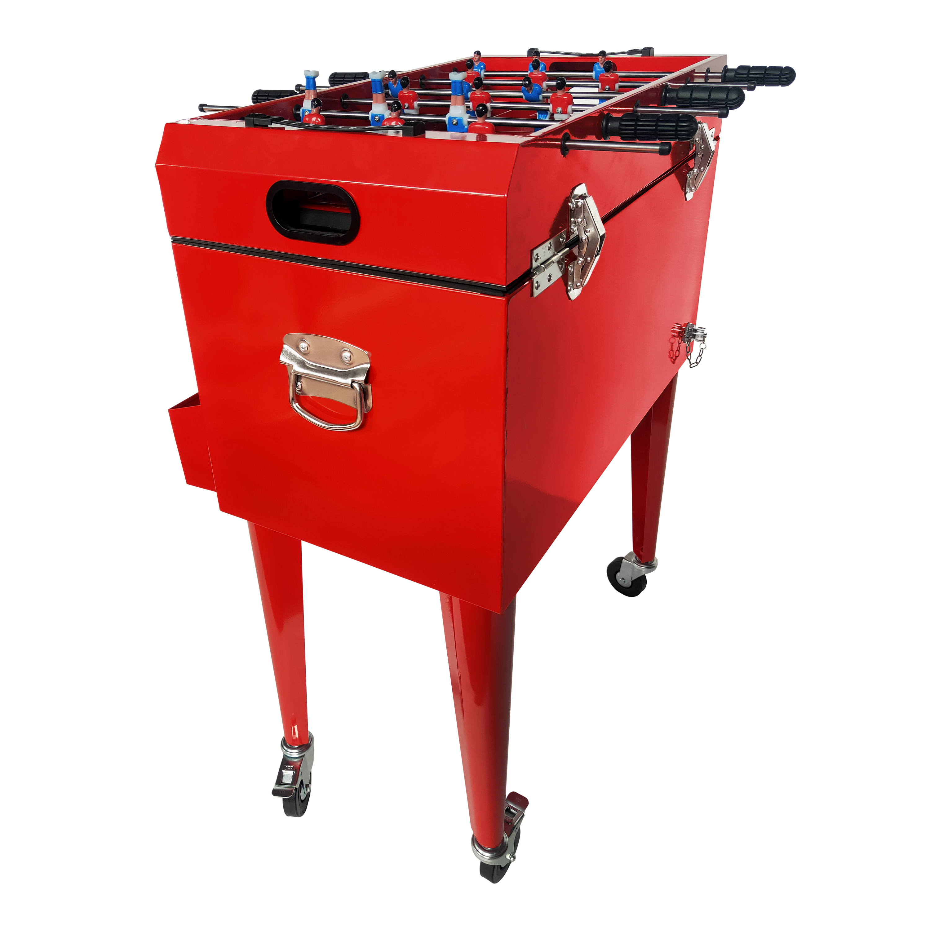 AXI Cooler with Table Football - Red