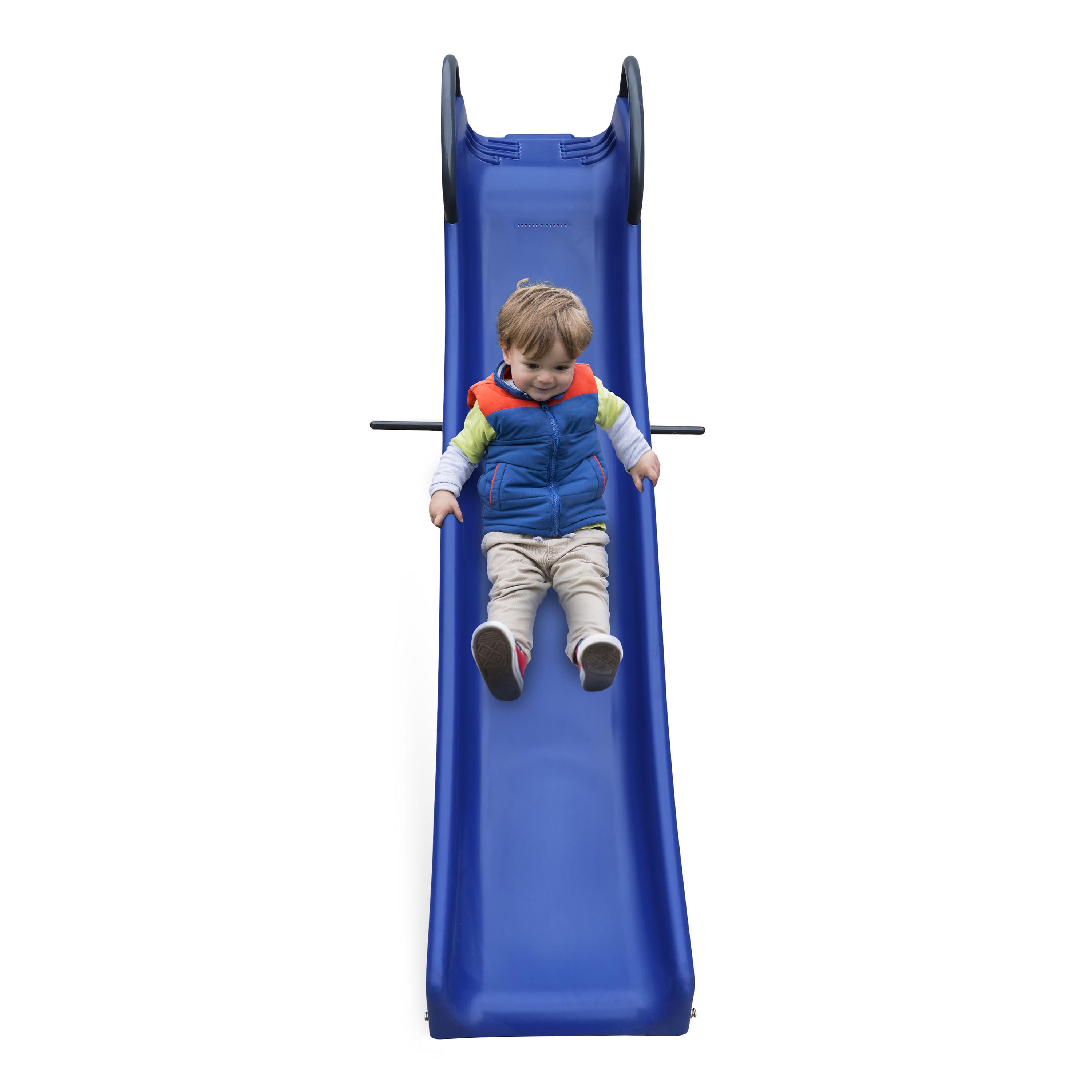 Freestanding Slide with water connection 180cm Blue/Anthracite