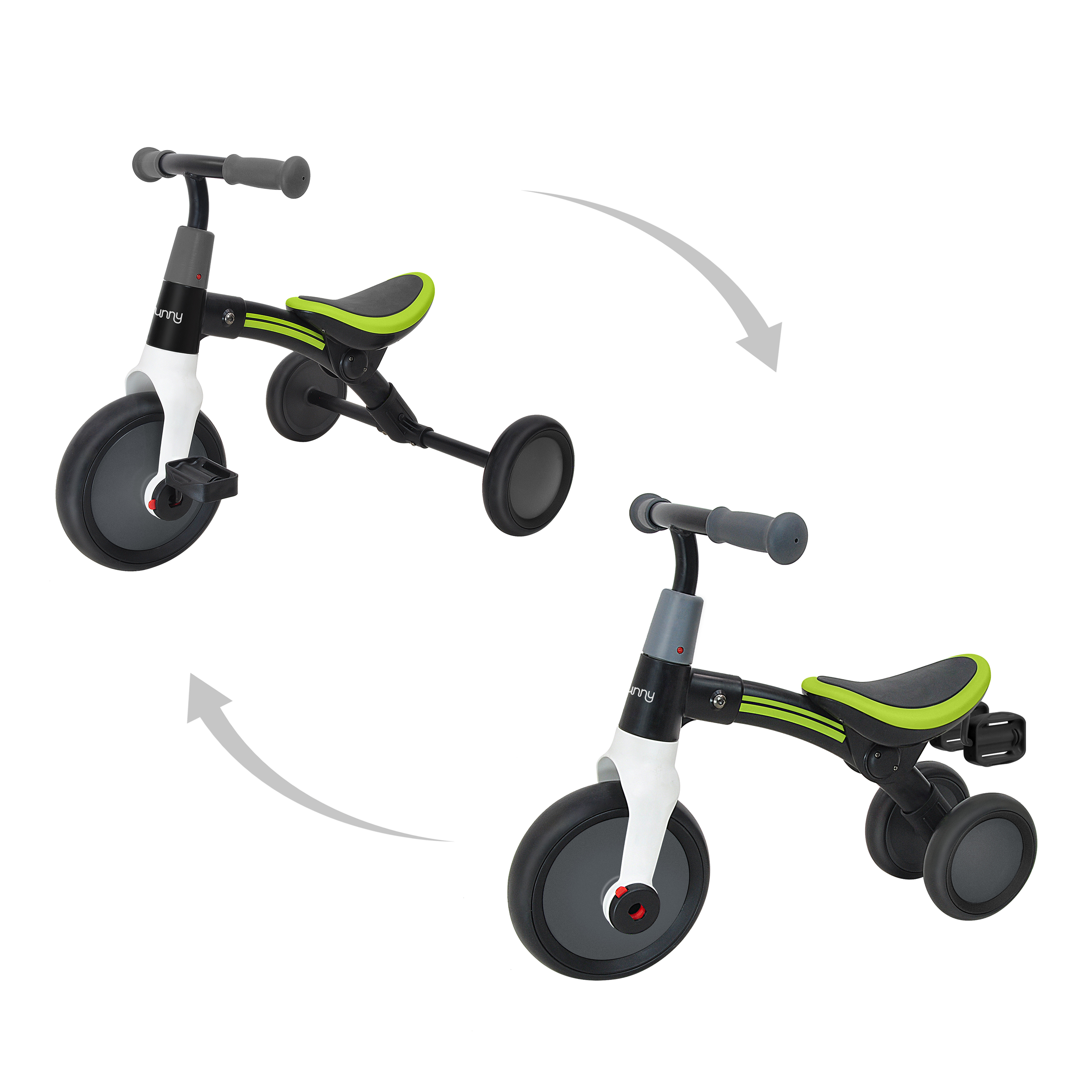 Walker 2-in-1 Loopfiets 2000 Gepoedercoat Staal