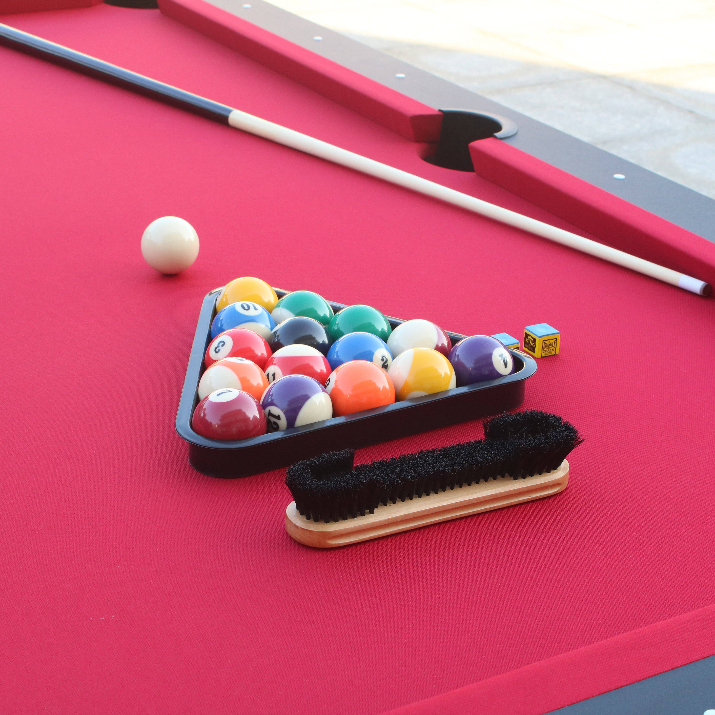 Arch Pro Pool Table Black/Red