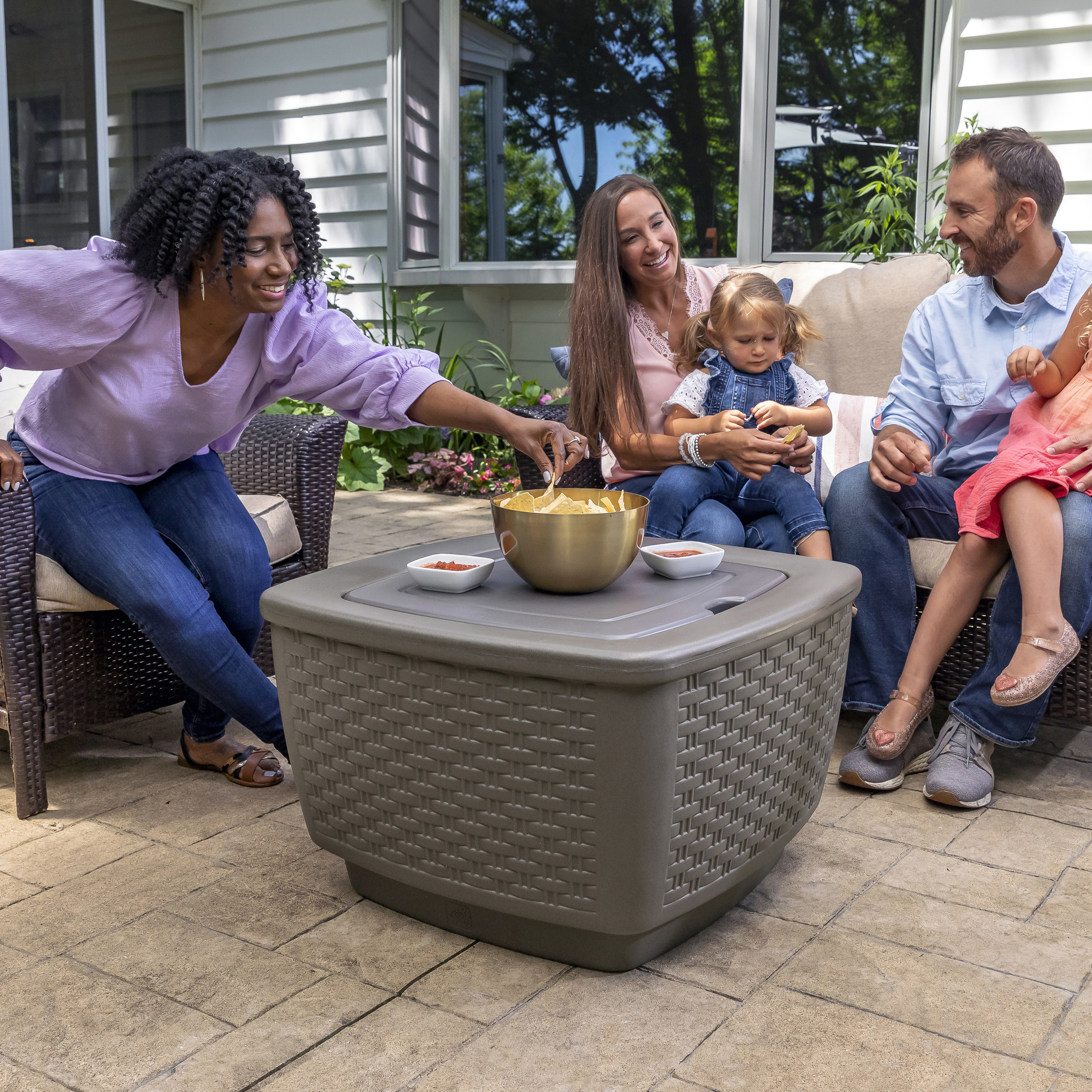 Just Chillin’ Patio Table & Ice Bin