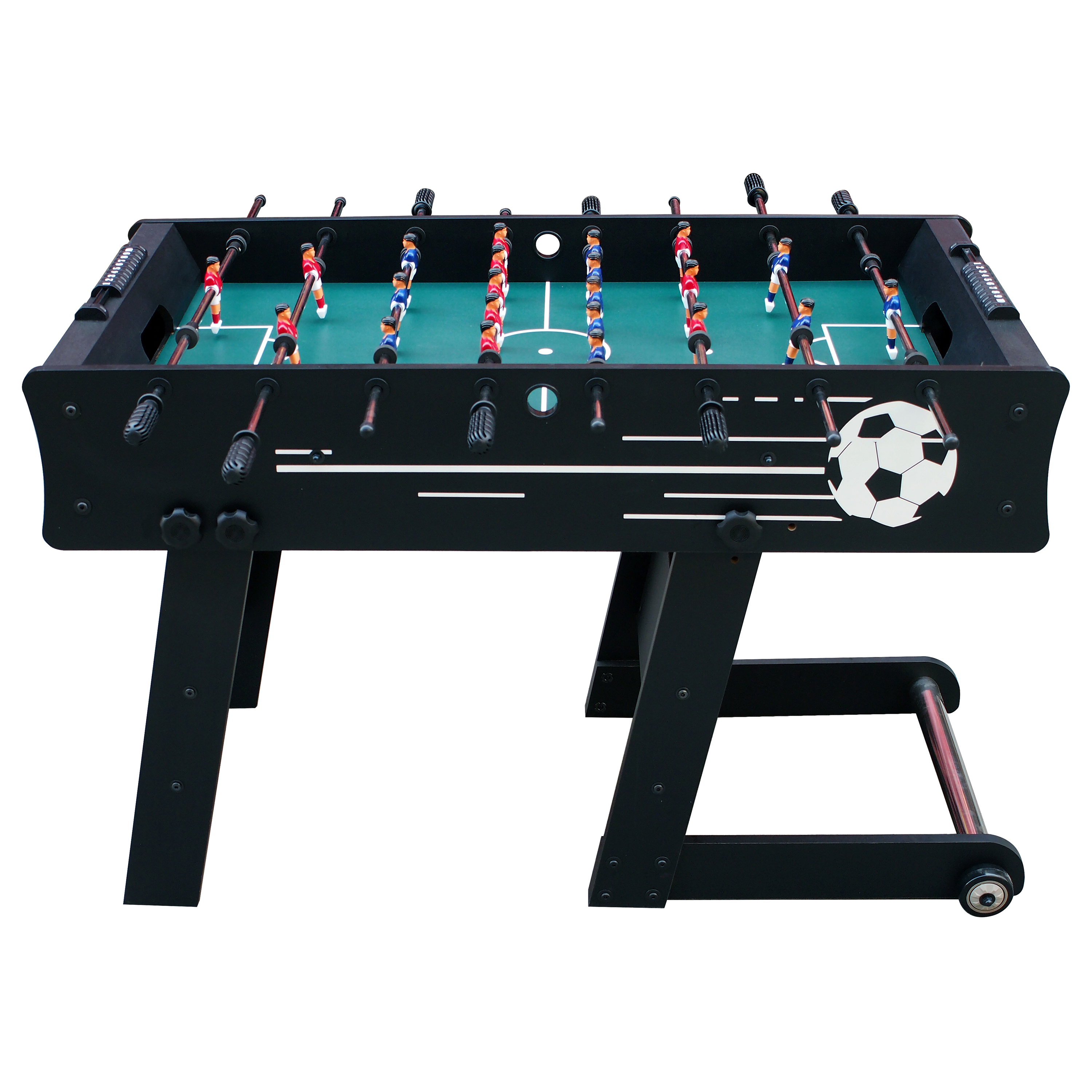 Cougar Scorpion Kick folding Football Table - Black