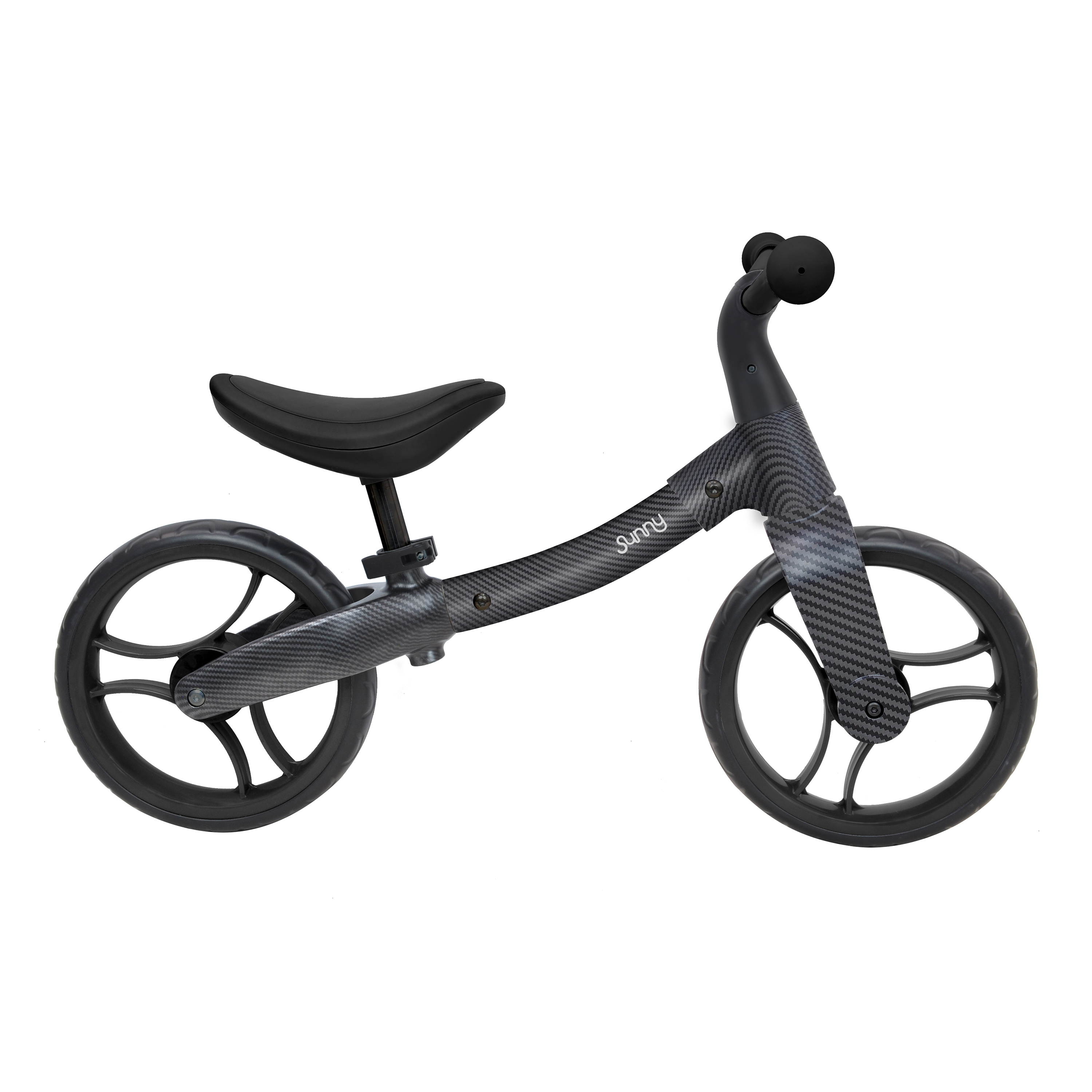 Balance Bike 3000 Metalen Loopfiets met Carbon Fiber Look