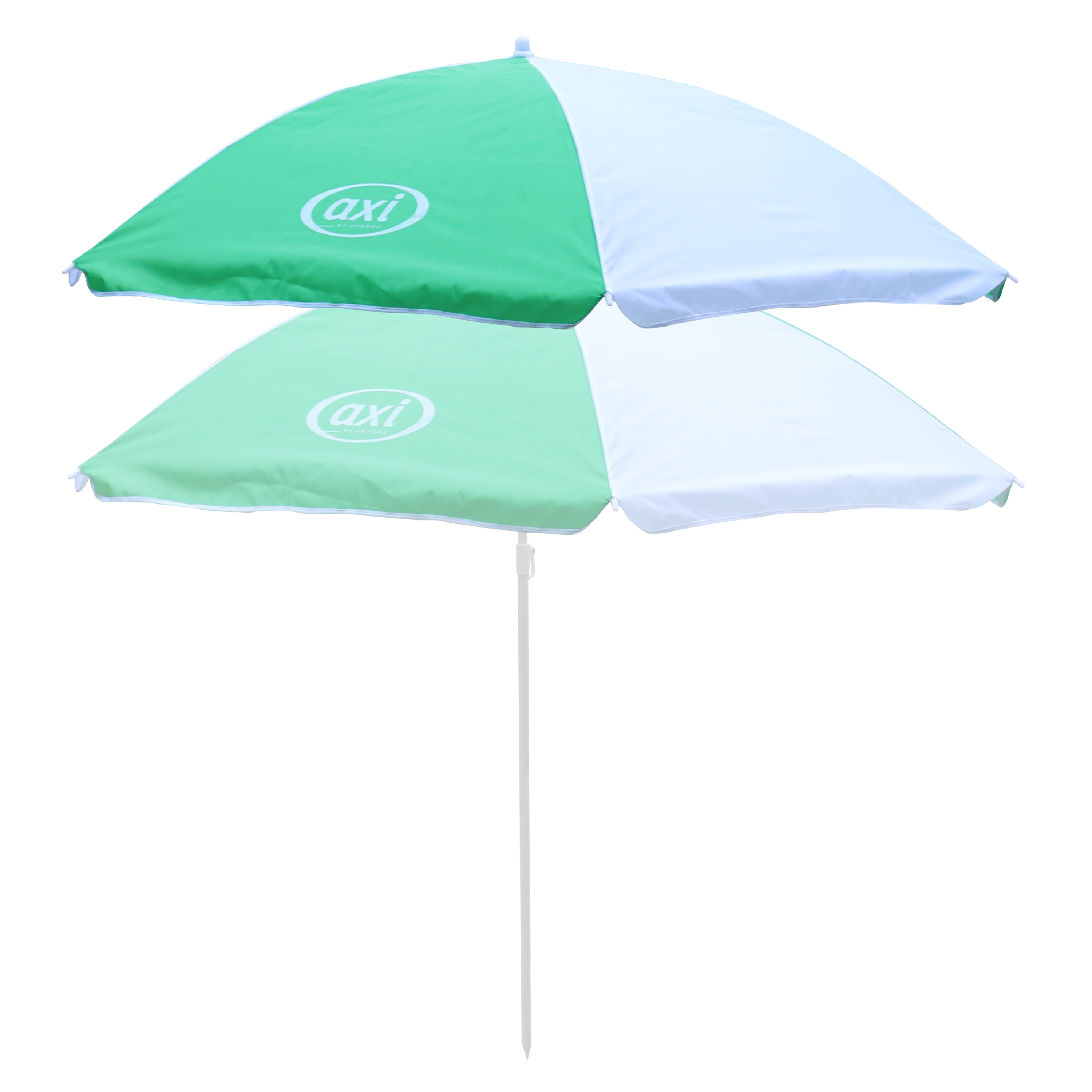 Umbrella ⌀125 cm - Green/White